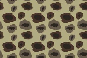 Army Camouflage Pattern Khaki Color. Vector Illustration.