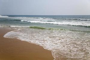 Varkala beach in Kerala state India photo