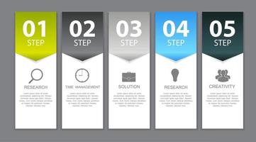 Infographic Templates for Business Vector Illustration