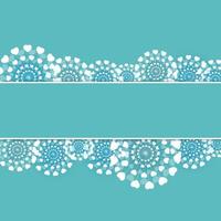 Abstract Heart Flower Background Vector Illustration