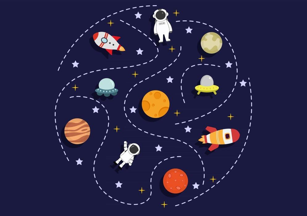 Outer Space Background Vector Art, Icons, and Graphics for Free Download