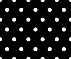 black and white polka dot pattern abstract background vector