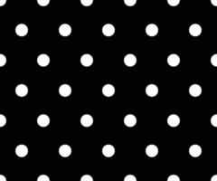 black and white polka dot pattern abstract background vector