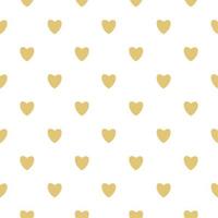 Heart Love Seamless Pattern Background Vector Illustration