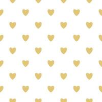 Heart Love Seamless Pattern Background Vector Illustration