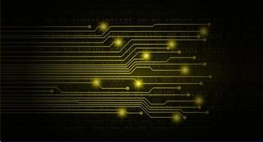 cyber circuit future technology concept background vector