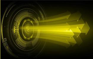 eye cyber circuit future technology concept background vector