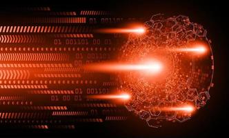 cyber circuit future technology concept background vector