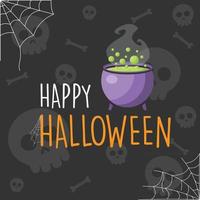 happy halloween background vector