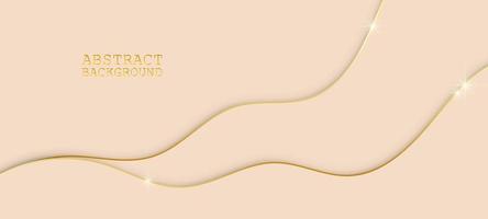 Abstract gold luxury background. Vector illustration