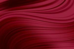 Red Silk Fabric Abstract Background, Vector Illustration