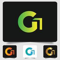 G letter logo abstract design vector