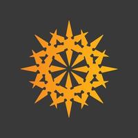 Mandala Decorative And Ornamental Lines Abstract design vector