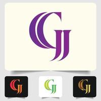 G letter logo modern abstract gradient design vector