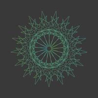 Mandala Decorative And Ornamental Lines Abstract design vector