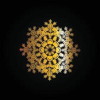 Mandala Golden Decorative And Ornamental Lines Abstract design vector