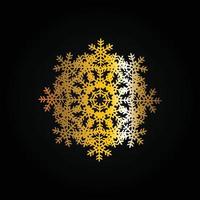 Mandala Golden Decorative And Ornamental Lines Abstract design vector