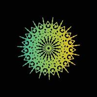 Mandala Decorative And Ornamental Abstract Colorful design vector