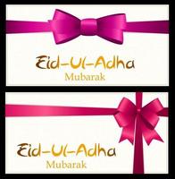 Vector Illustration of Beautiful Greeting Card Design Eid Adha Festival of Sacrifice