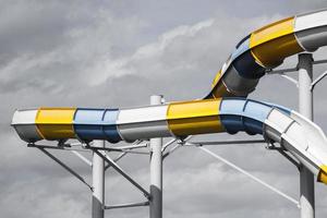 Slides at waterparks photo