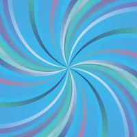 Retro background with swirl design vector