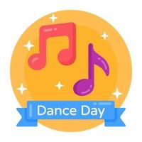 World Dance Day vector