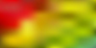 Light green, red vector blurred texture.