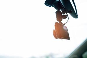 Car camera with blur background photo