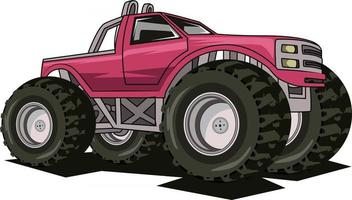 the biggest monster truck vector