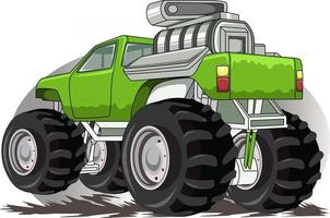 monster truck modification vector