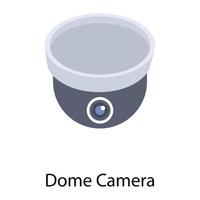 Dome Camera Concepts vector