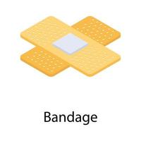 Adhesive Bandage Concepts vector