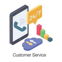 Customer Services Concepts vector