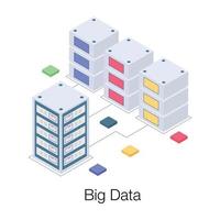 Big Data Concepts vector
