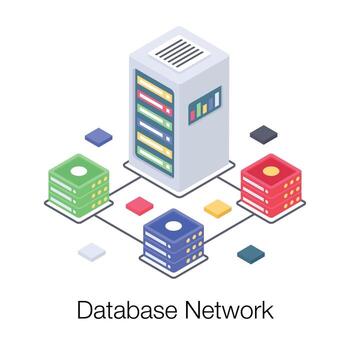 Database Network Concepts vector