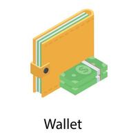 Trending Wallet Concepts vector