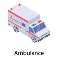 Hospital Emergency Service vector