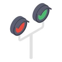 Traffic Lights Concepts vector