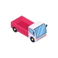 Loader Van Delivery vector