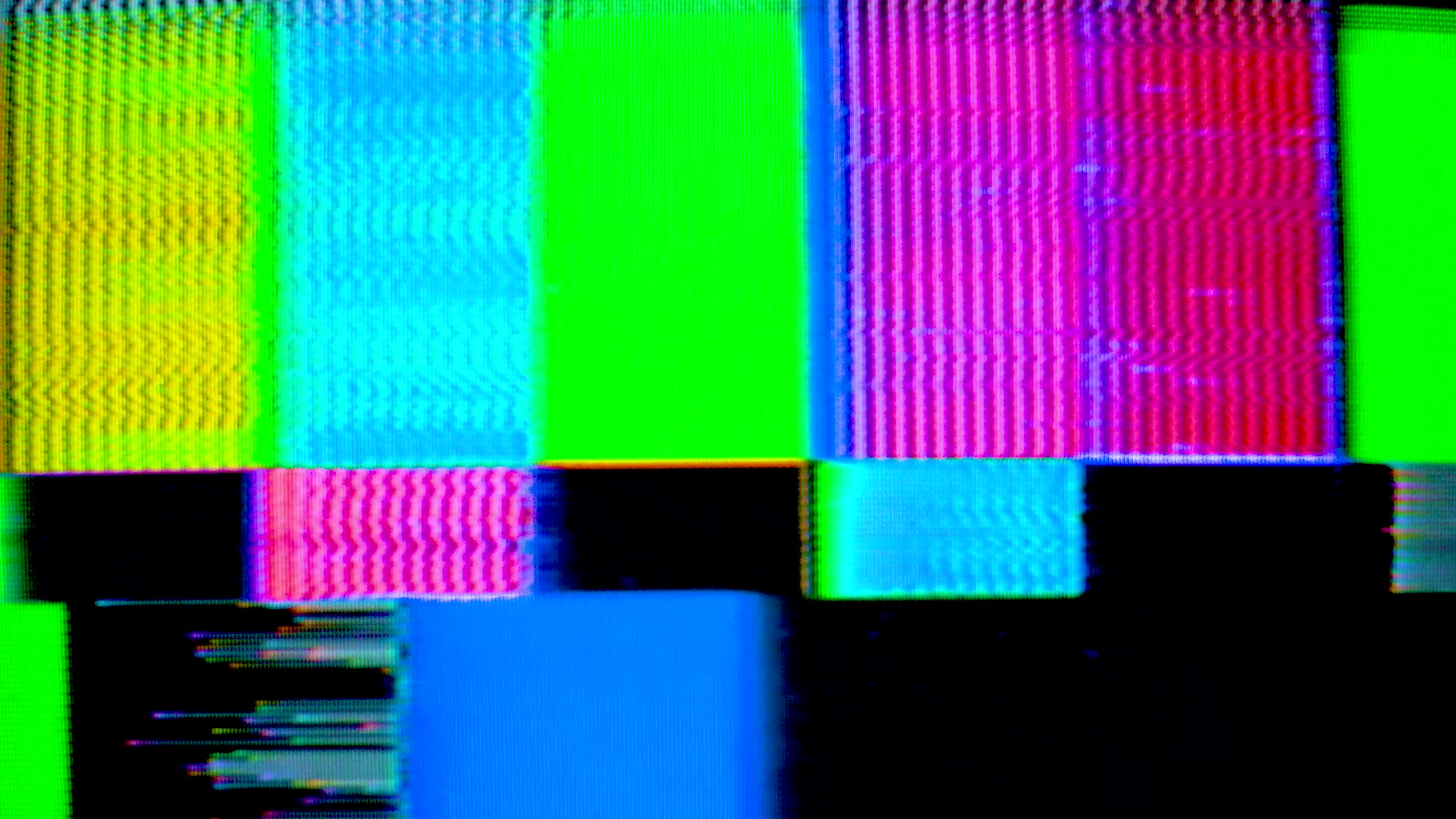 Vintage and Distorted Television Test 2889187 Stock Video at Vecteezy
