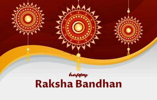 fondo de raksha bandhan vector