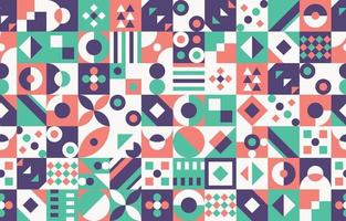 Abstract Colorful Geometric Background vector