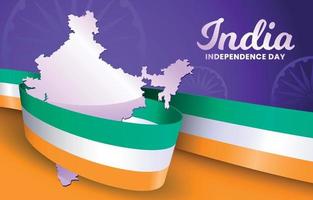 fondo del día de la independencia de la india vector