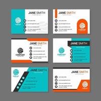 Set of Business Card Template vector