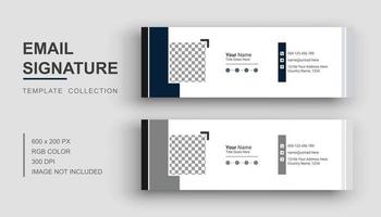 Email signature template