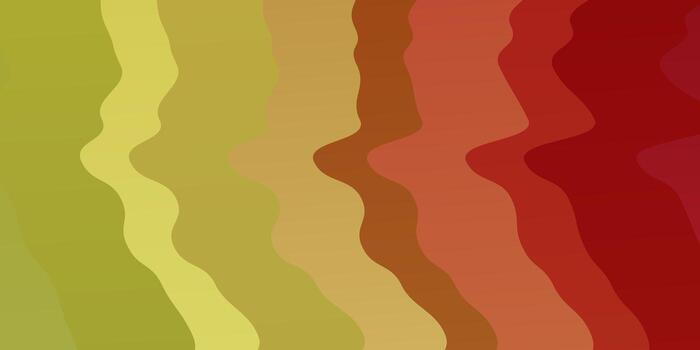 Light Green, Red vector backdrop with curves.