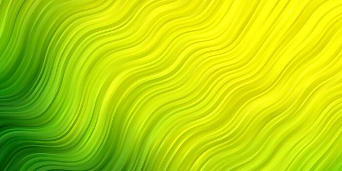 Light Green, Yellow vector texture with wry lines.