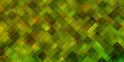 Light Green, Yellow vector backdrop with rectangles.