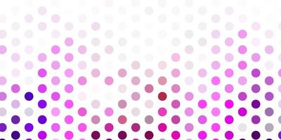 Light purple, pink vector template with circles.