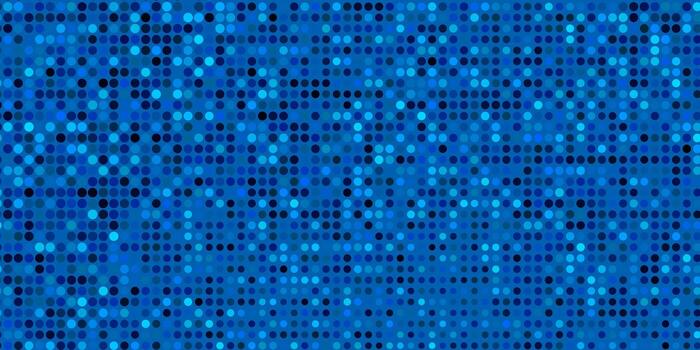 Dark BLUE vector texture with disks.